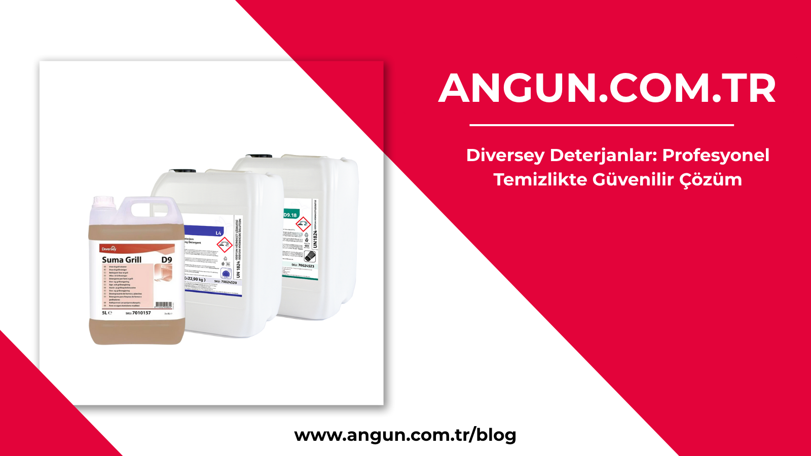 Diversey Deterjanlar: Güvenilir Çözüm